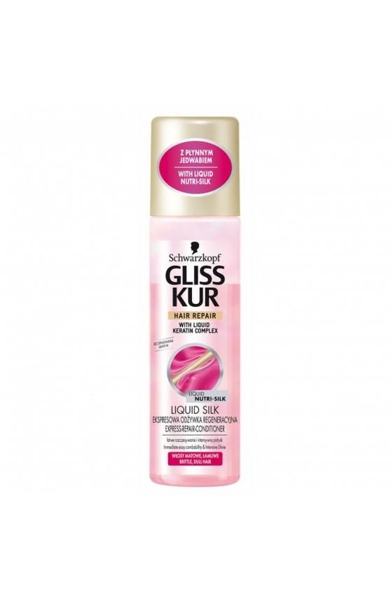 schwarzkopf gliss kur liquid silk odżywka ekspresowa do włosów spray