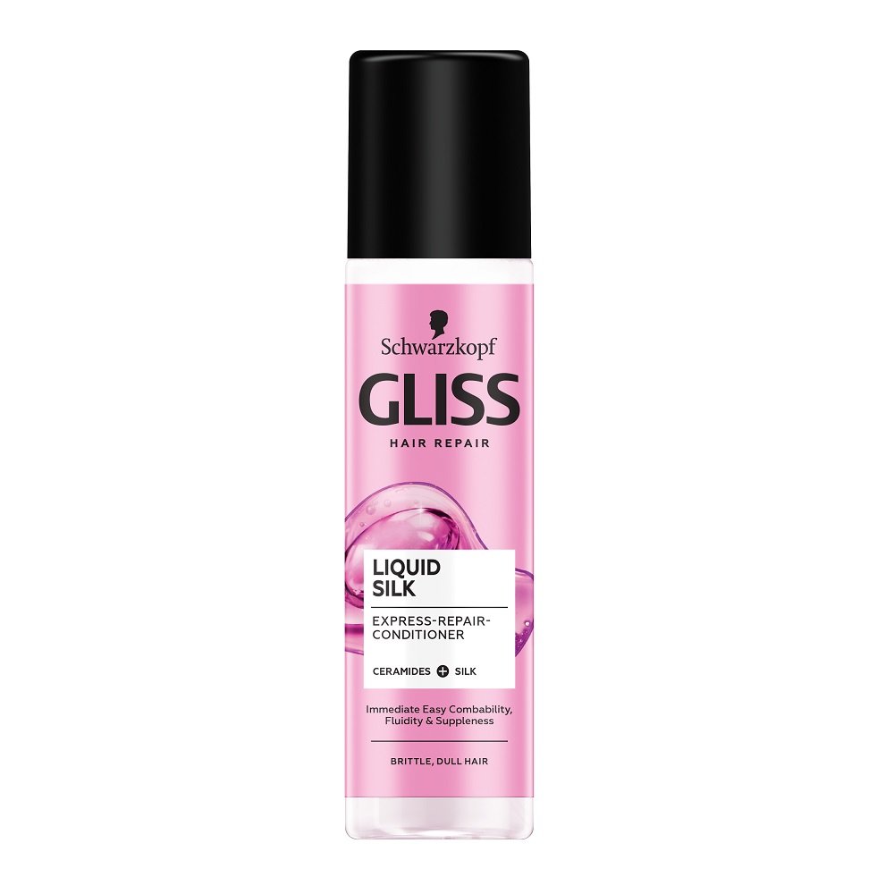 schwarzkopf gliss kur liquid silk odżywka ekspresowa do włosów spray