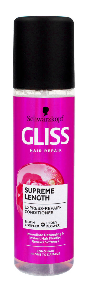 schwarzkopf gliss kur supreme length odżywka-spray do włosów regeneracyjna