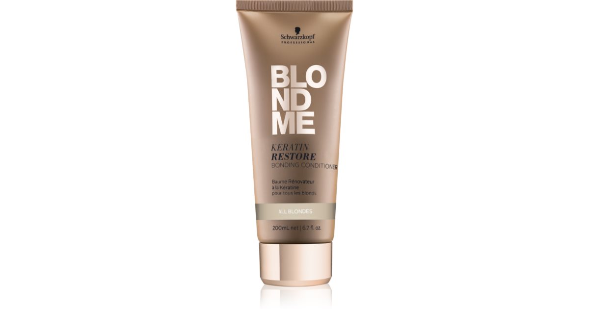 schwarzkopf professional blondme keratynowy odżywka odbudowujący do włosów blond