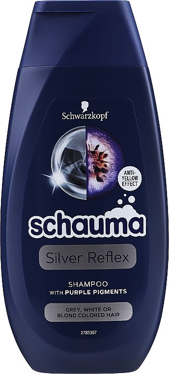 schwarzkopf szampon do włosów siwych silver reflex shampoo