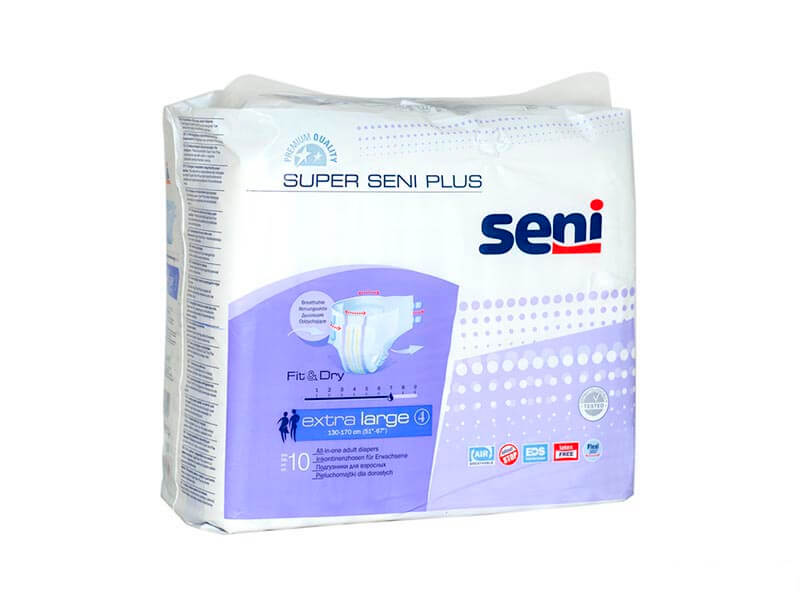 seni super large 4 pieluchy