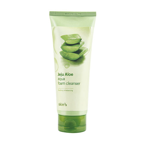 skin79 aloe aqua cleansing foam kremowa pianka do mycia twarzy