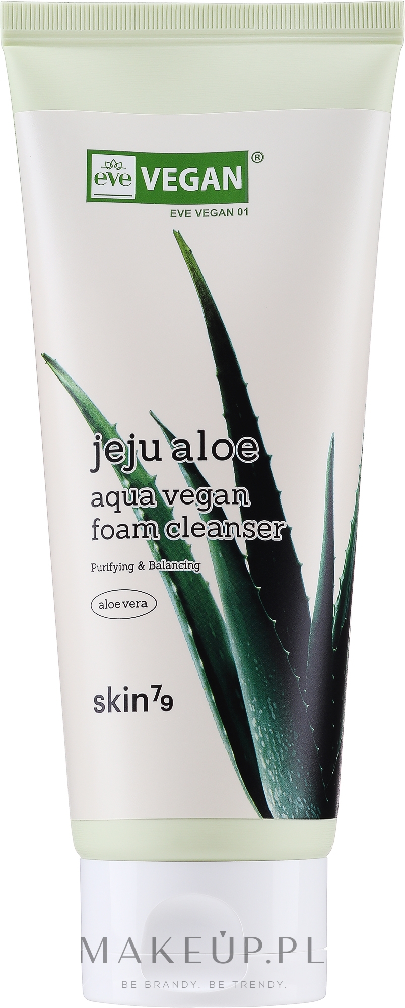 skin79 aloe aqua cleansing foam kremowa pianka do mycia twarzy