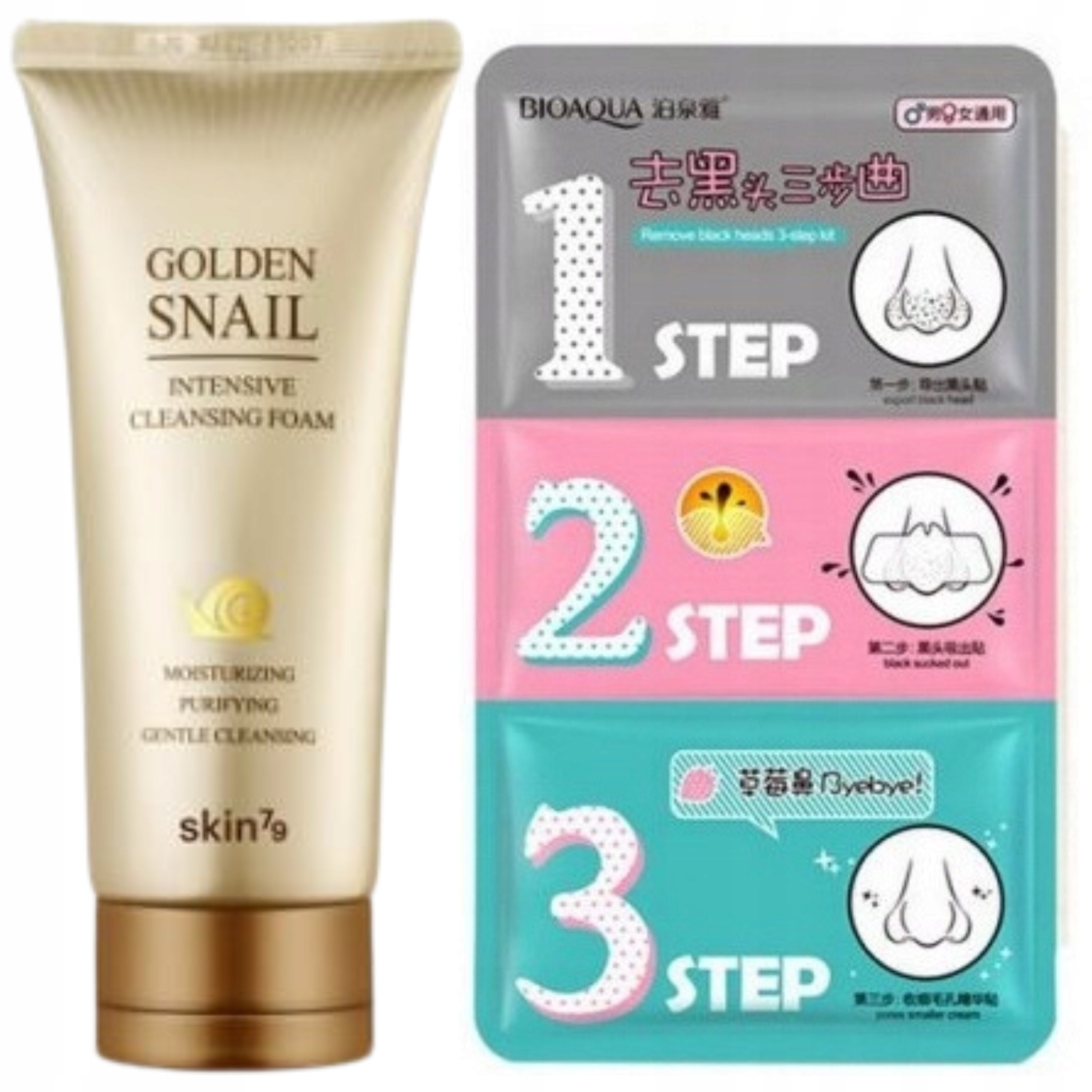 skin79 snail nutrition cleansing foam kremowa pianka do twarzy