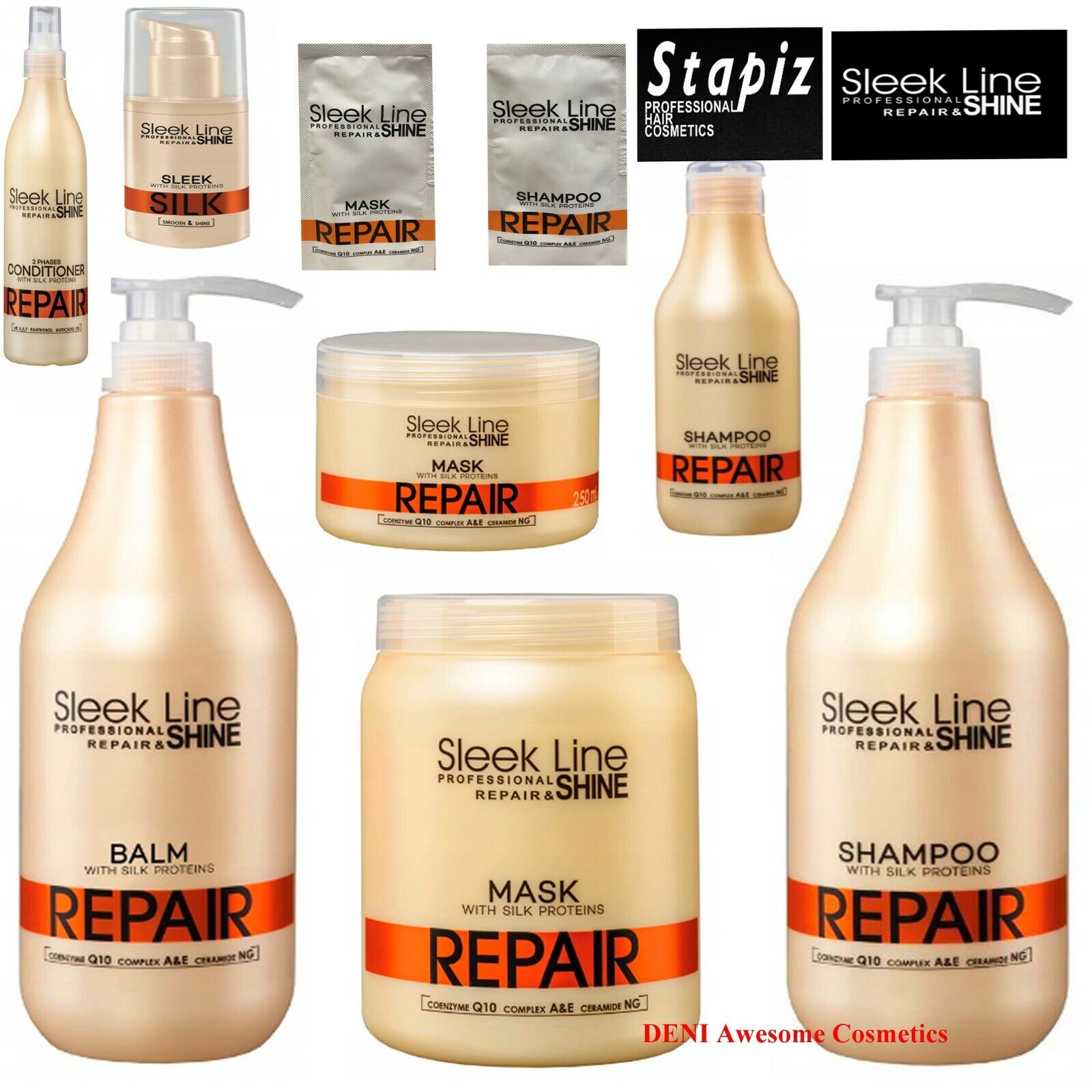 sleek line repair szampon