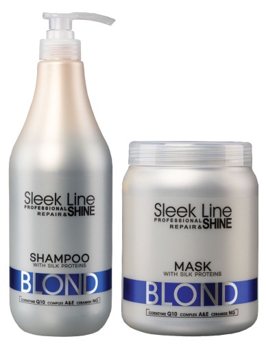 sleek line szampon blond allegro