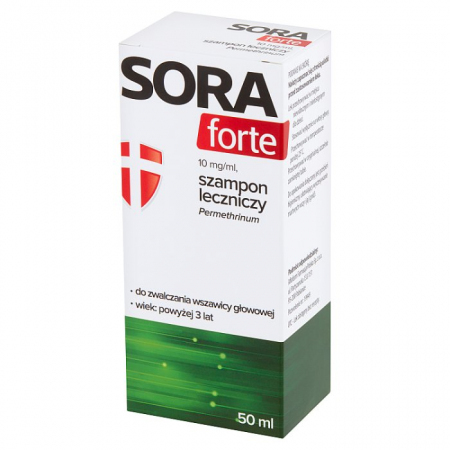 sora forte szampon 50ml przeciw wszawicy wszy