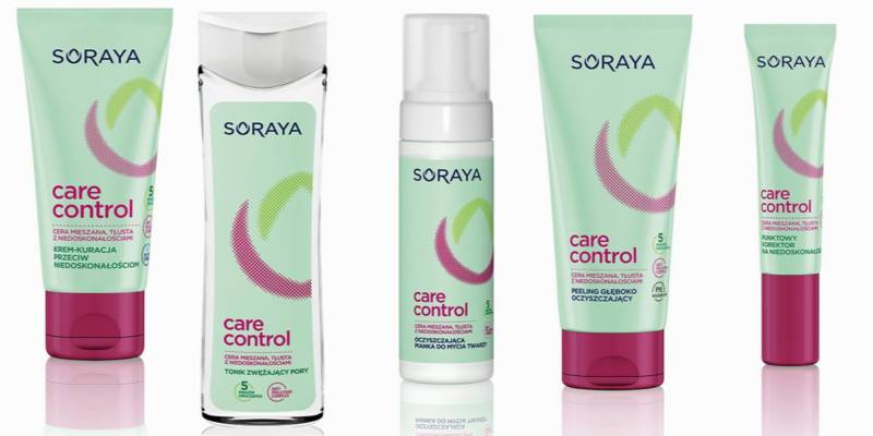 soraya care control pianka do mycia twarzy