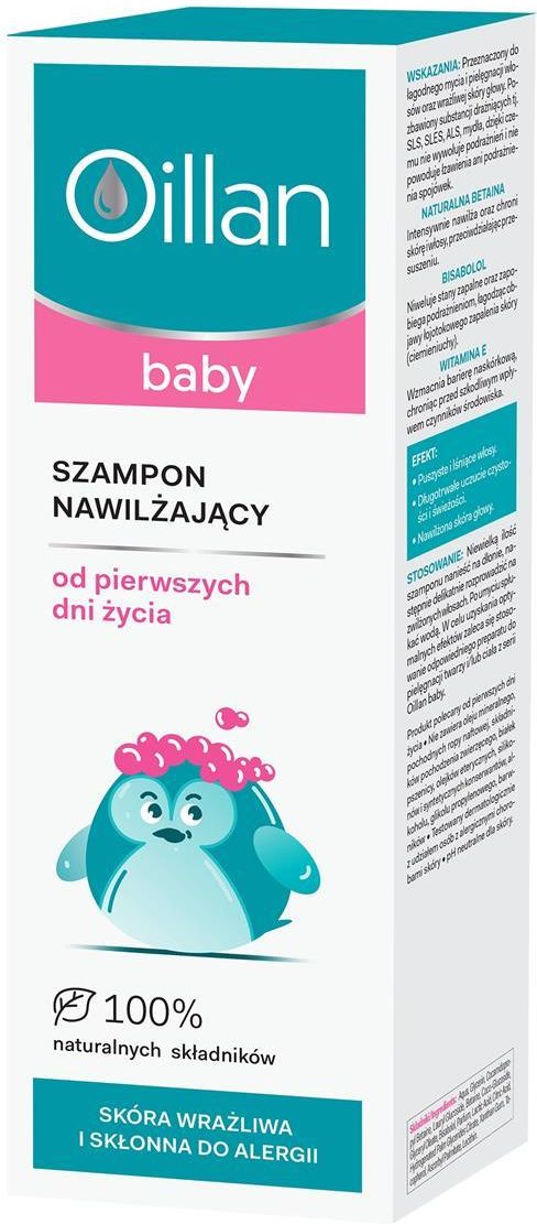 sroka o szampon oillan baby nawilżający