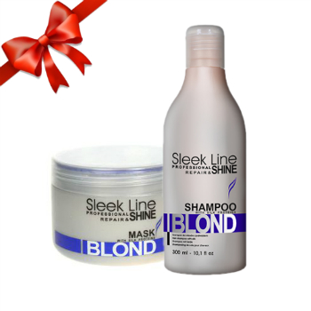 stapiz sleek line blond szampon i maska