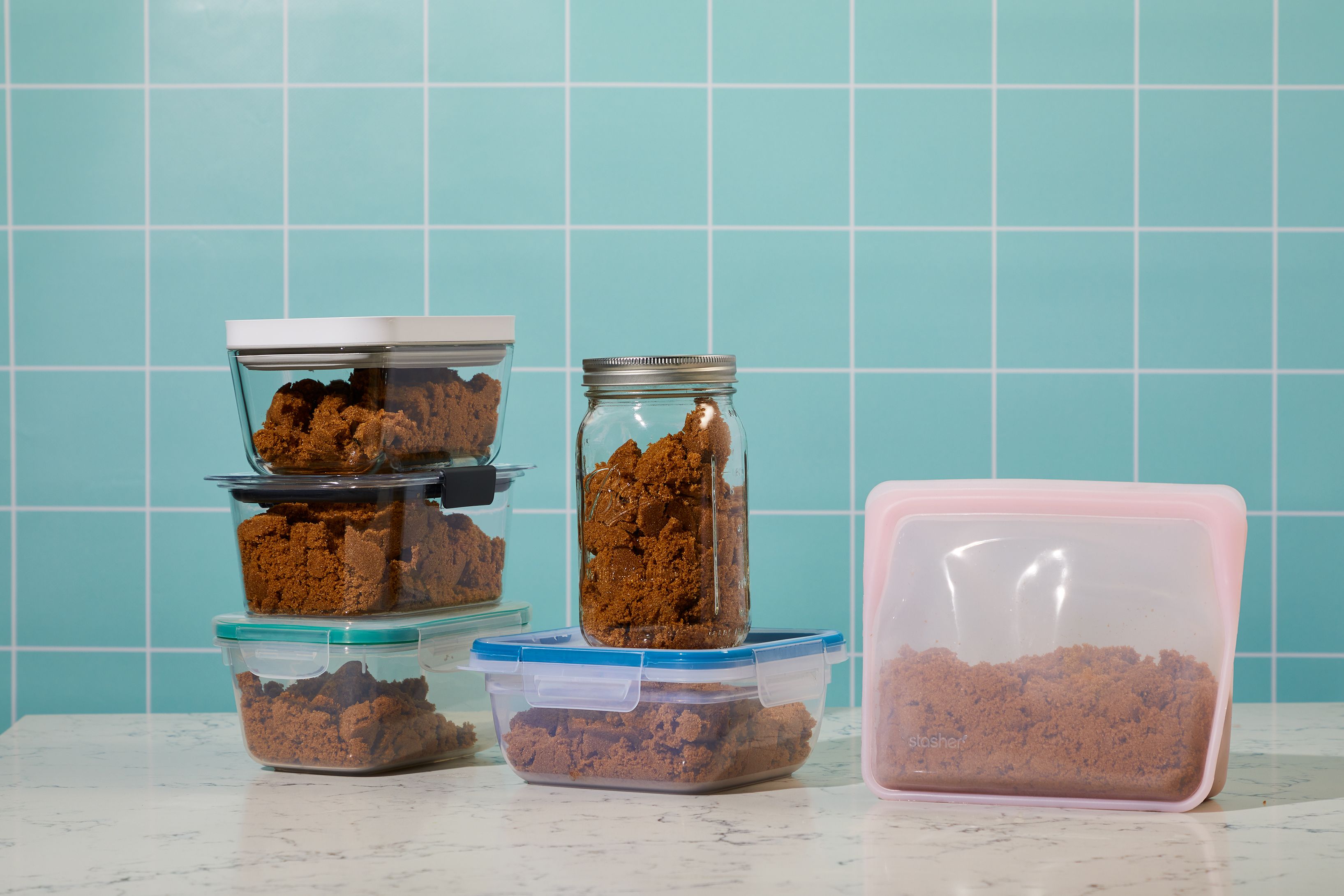 storage containers for dry mixes