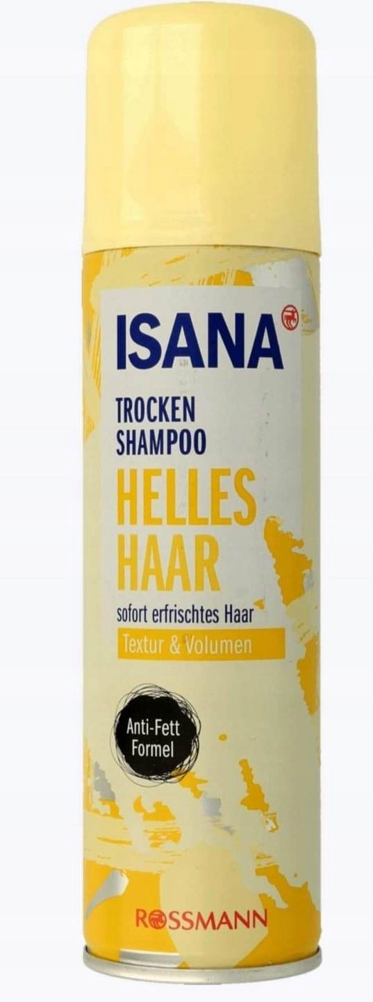 suchy szampon isana blond