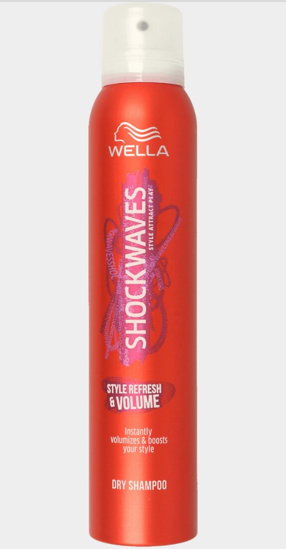 suchy szampon wella shockwaves