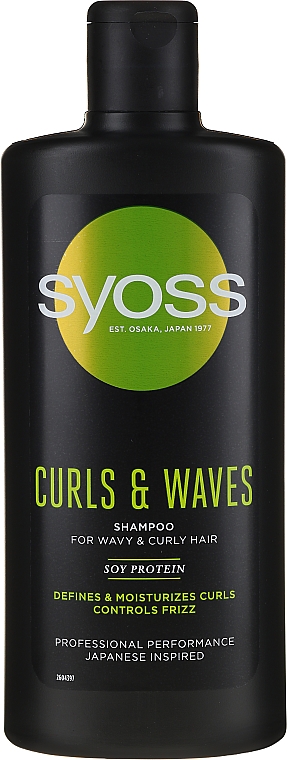 syoss curls & waves opinie szampon