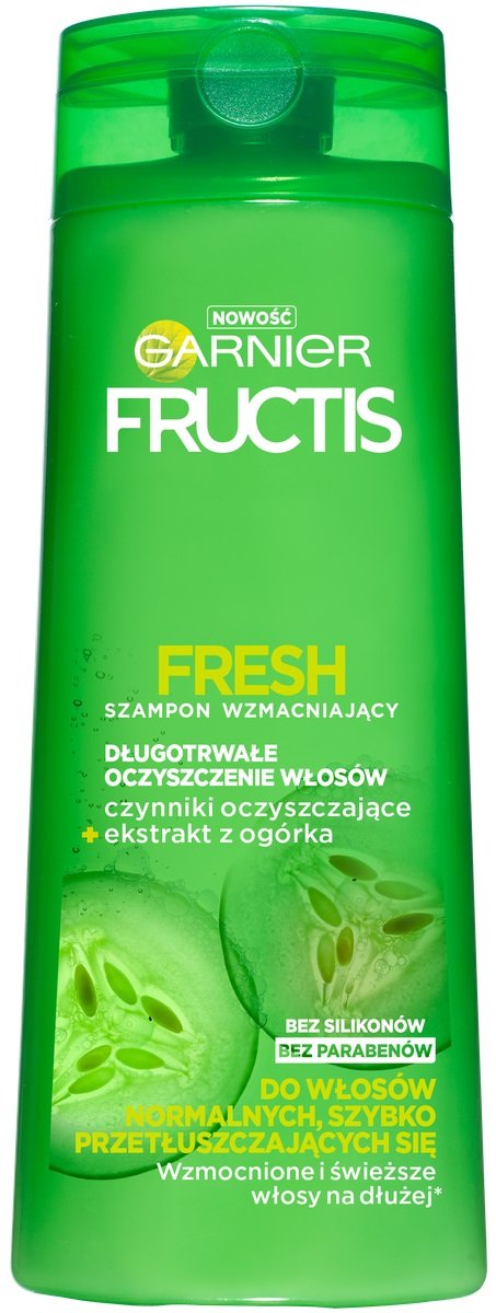 szampon bez parabenów i silikonow fructis