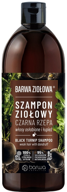 szampon czarna rzepa barwa