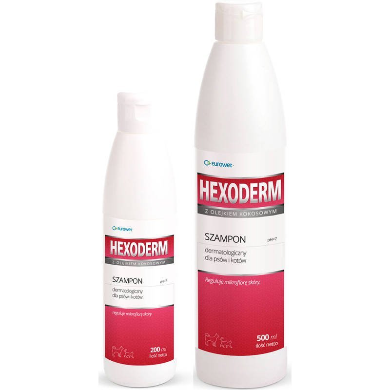 szampon dermatologiczny dla psow hexoderm duzy promocja