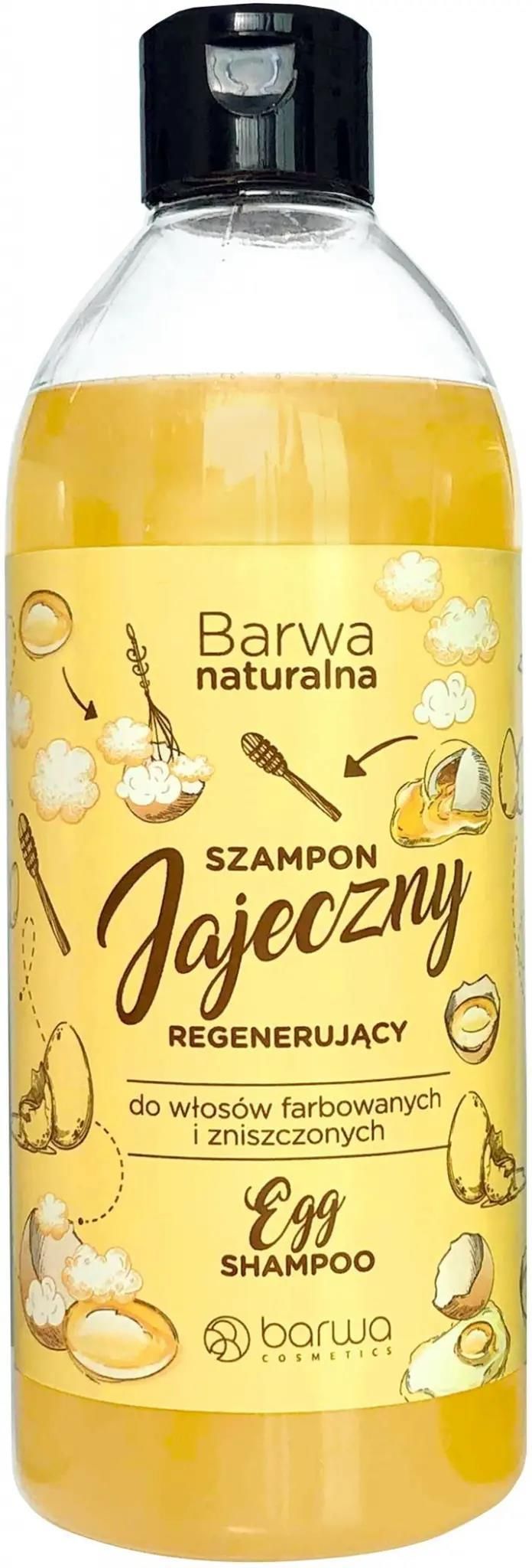 szampon do włosów barwa jajeczny