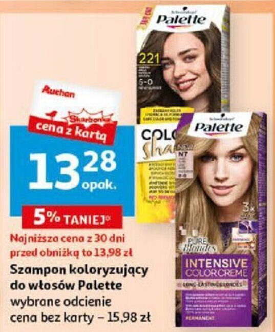 szampon do włosów blond auchan