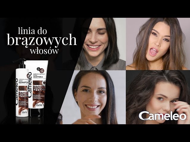 szampon do włosów brązowych cameleo