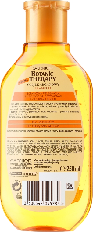 szampon garnier botanic therapy olejek arganowy