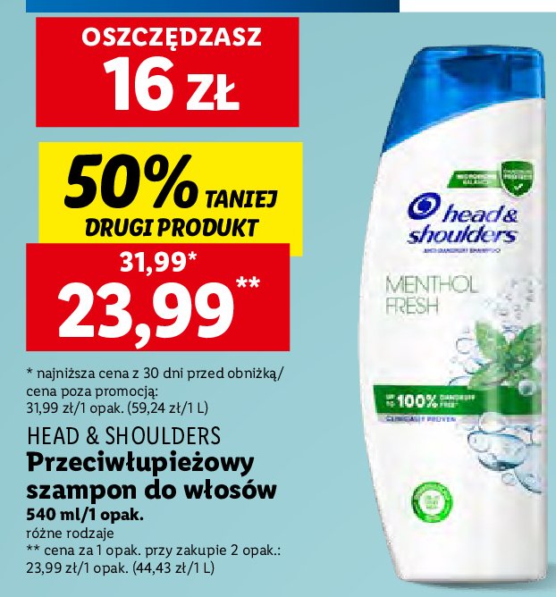 szampon head&shoulders promocja