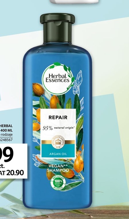 szampon herbal essences z olejkiem arganowym rossmann