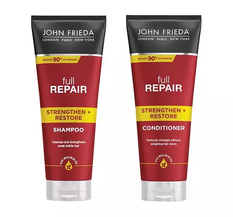 szampon i odżywka john frieda full repair