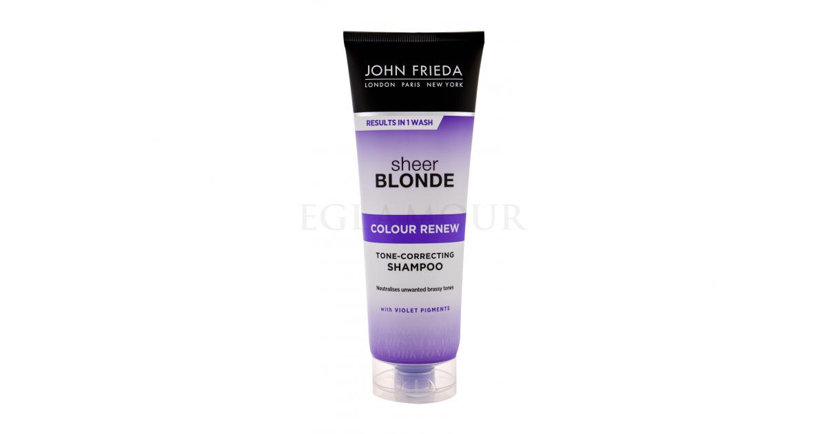 szampon john frieda czy rozjasnia wlosy farbowane