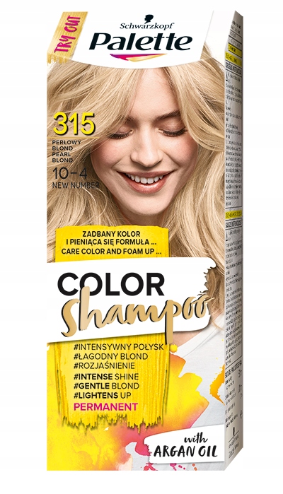 szampon koloryzujący palette blond