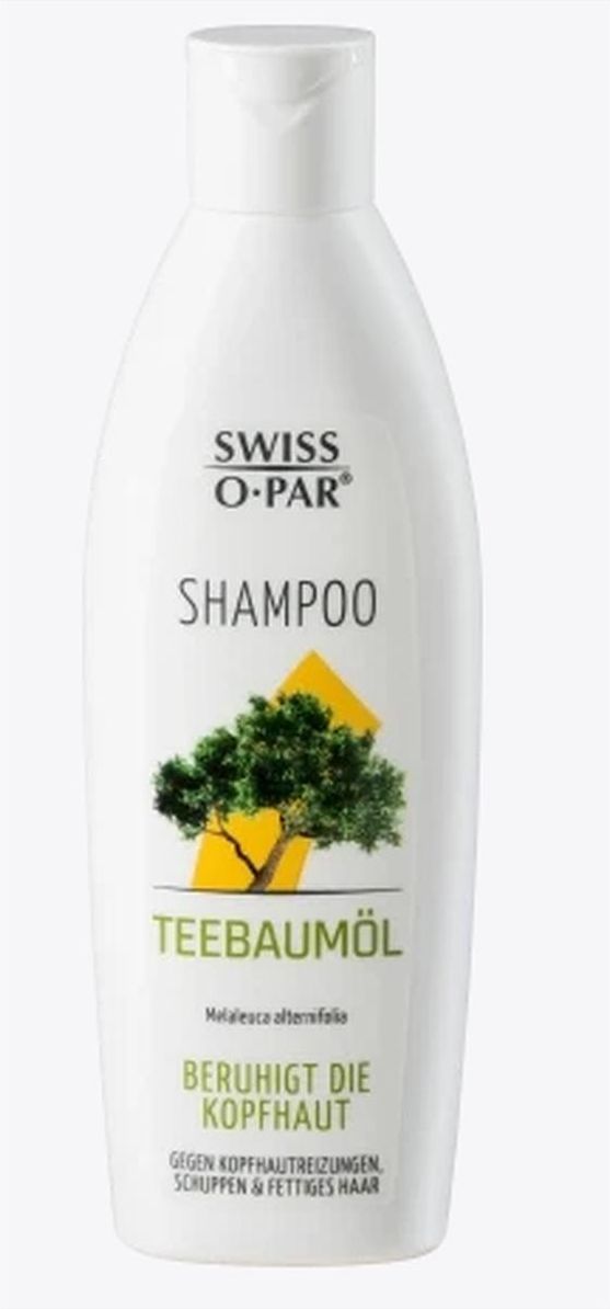 szampon leczniczy z ekstraktem z drzewa herbacianego przeciw nuzeńcom