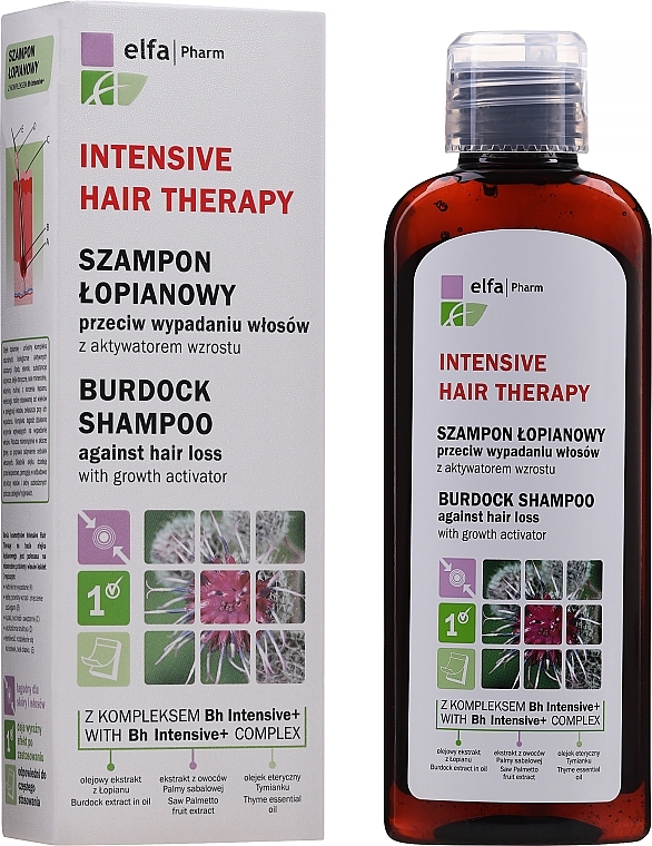 szampon lopianowy intensive hair therapy