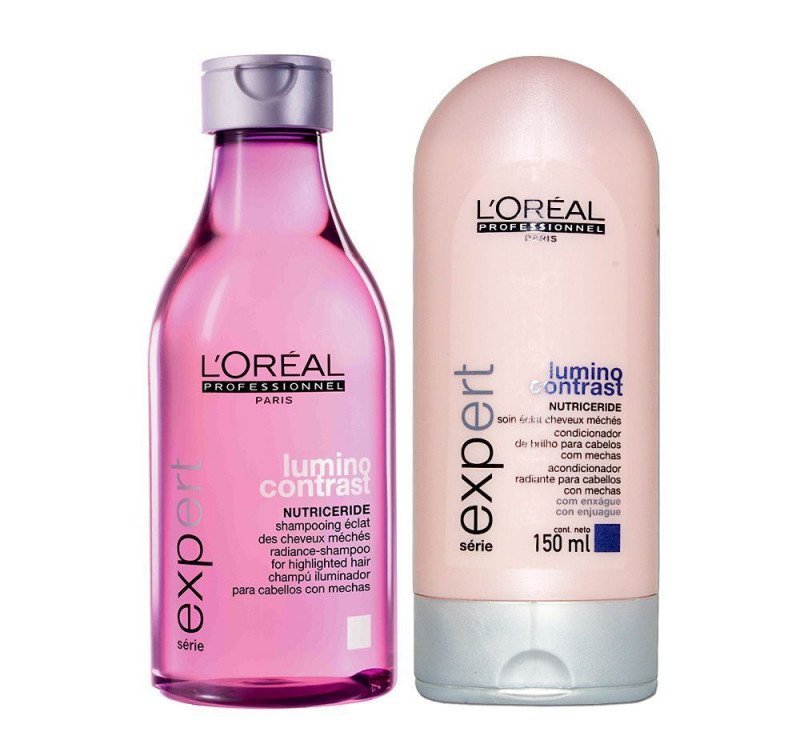 szampon loreal lumino contrast maska