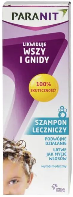 szampon na wszy i gnidy na bazie silikonu