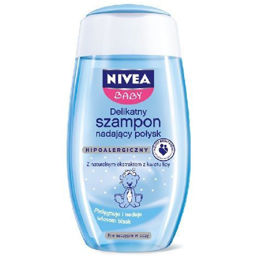 szampon nivea baby nadający połysk