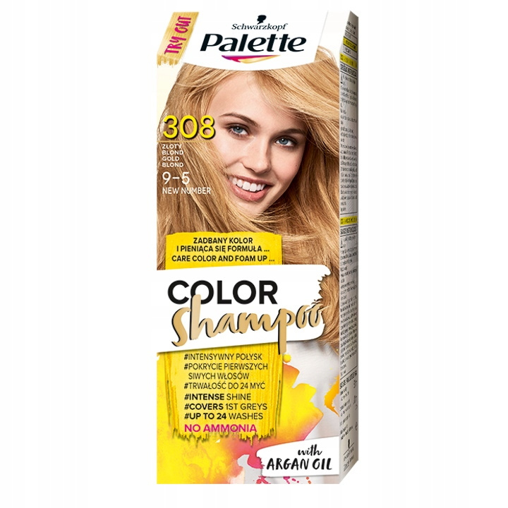 szampon palette do 24 myc blond nr 2