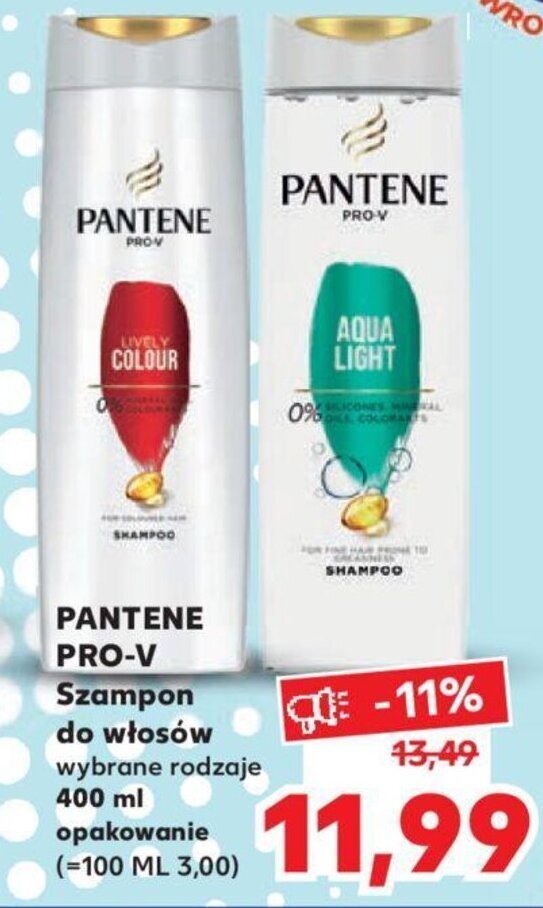 szampon pantene cena kaufland