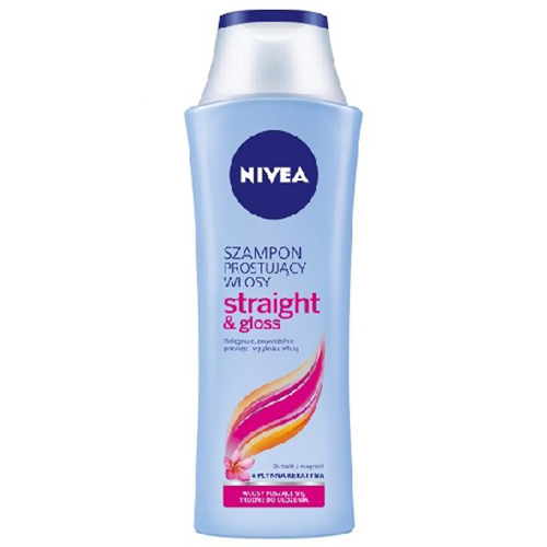 szampon prostujący włosy nivea