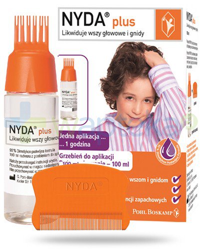 szampon przeciw wszom dla dzieci nyda