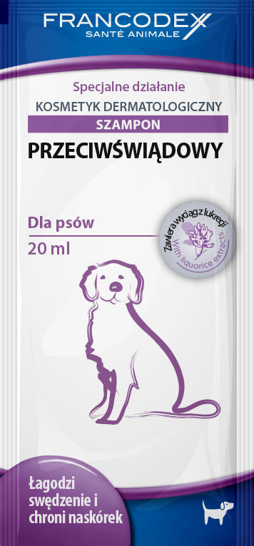 szampon przeciwswiadowy dla psa