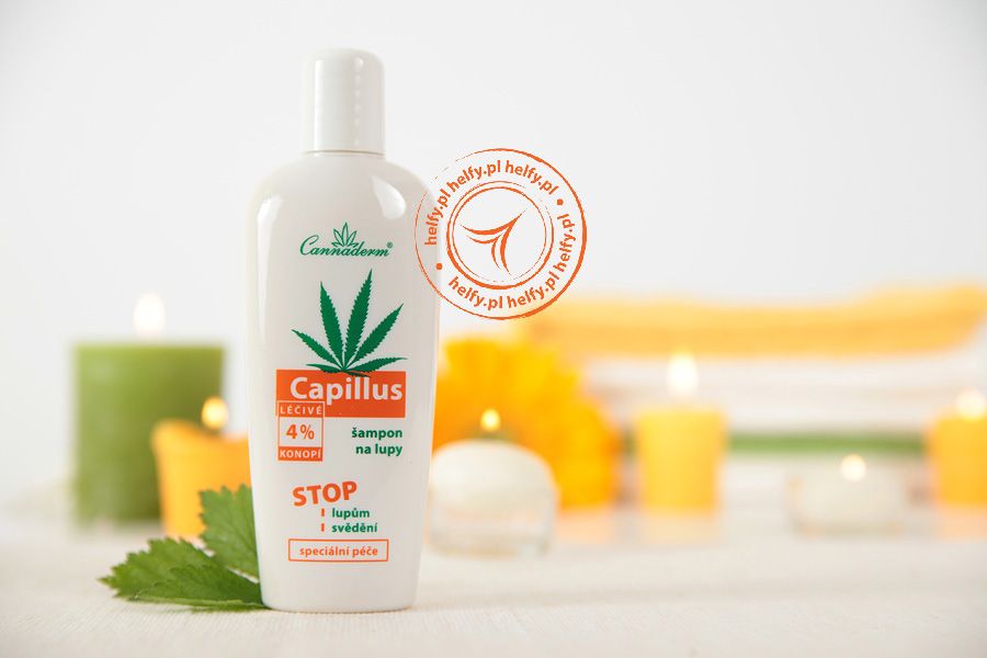 szampon przeciwłupieżowy capillus 150ml cannaderm