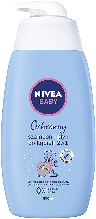 szampon płyn do kąpieli nivea dla dzieci