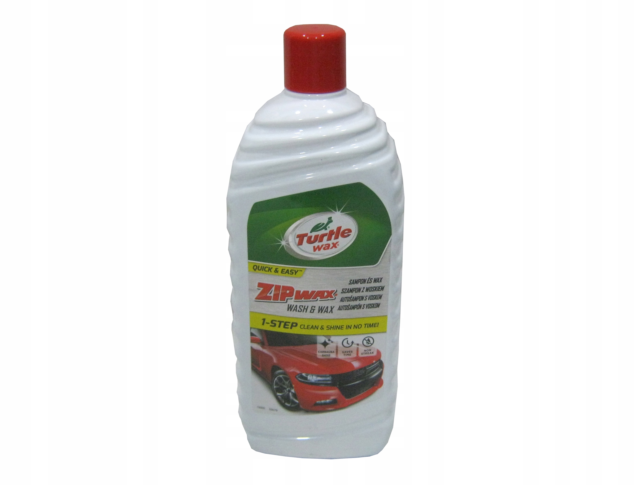 szampon samochodowy z woskiem turtle zip wax 1l