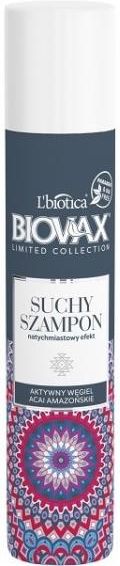 szampon suchy biovax z węglem aktywnym