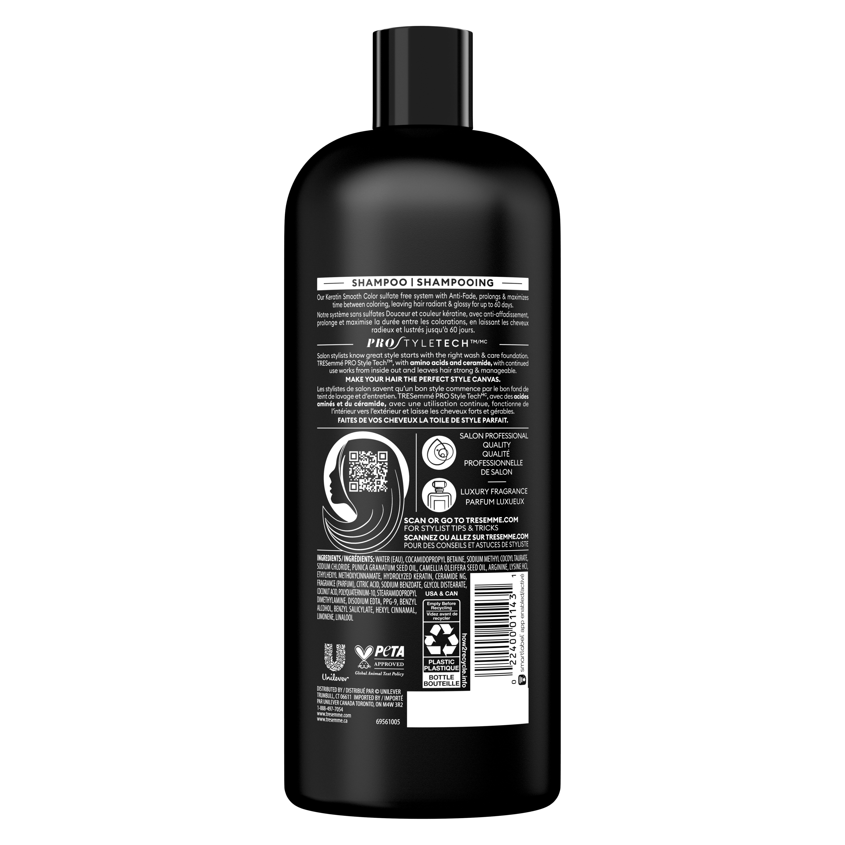 szampon tresemme keratin smooth color