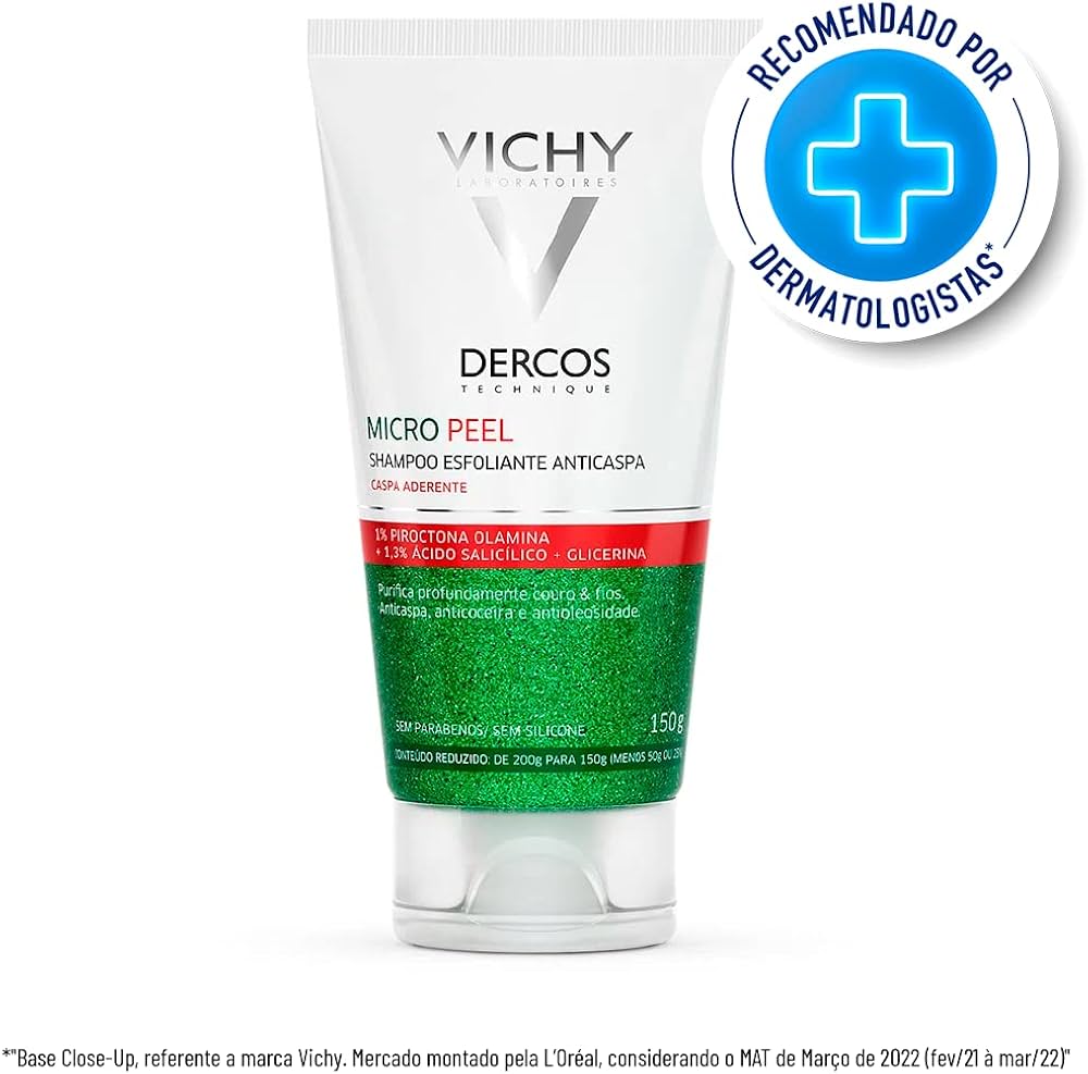 szampon vichy dercos micro peel