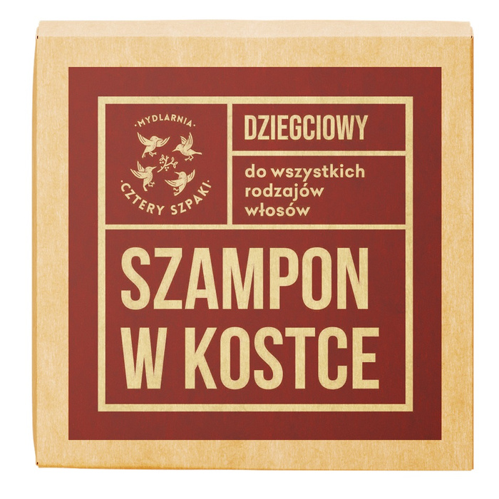 szampon w kostce dziegciowe