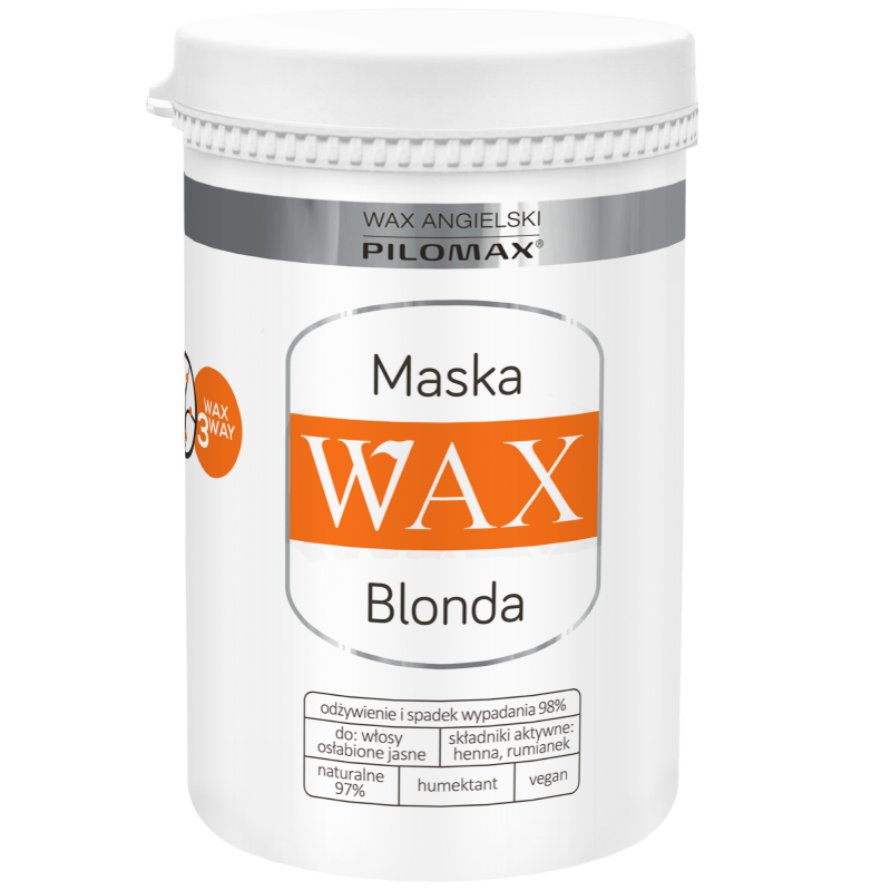 szampon wax do włosów farobowanych na blond