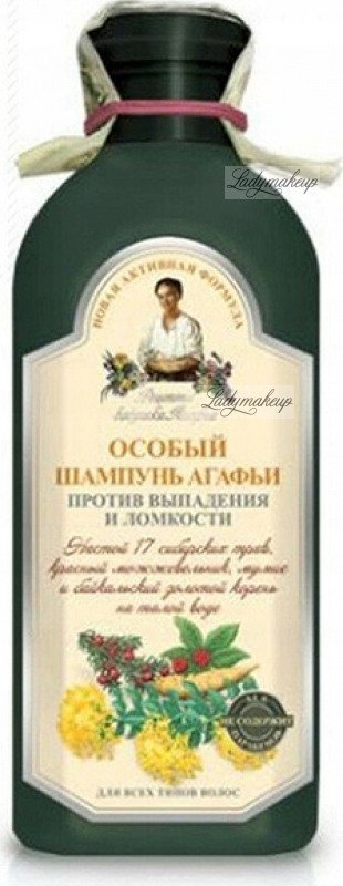szampon ziołowy specjalny przeciw wypadaniu receptury babci agafi